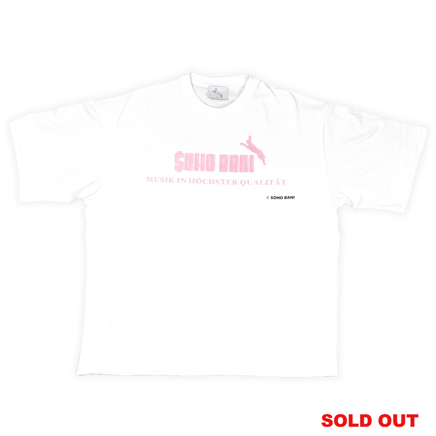 WHITE PINK T-SHIRT