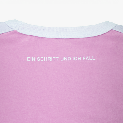 CROPPED SHIRT EIN SCHRITT UND ICH FALL + VINYL