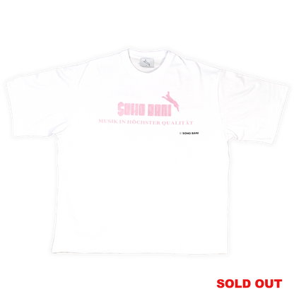 WHITE PINK T-SHIRT